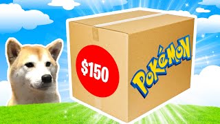 Opening a 150 Pokemon Cards MYSTERY BOX [upl. by Katrine]