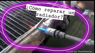 5️⃣ CURSO SOLDADURA DE PLÁSTICO  👨🏻‍🏭Como reparar RADIADOR PINCHADO en casa POLIAMIDA 66☑️ [upl. by Roshelle]