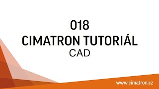 018  Cimatron tutoriály  Použití šablon při konstrukci elektrod [upl. by Alleunam]