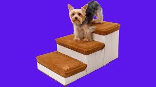 Before You Buy FLAdorepet 3 Layers Pet Dog Cat Stairs Steps for Bed and Car [upl. by Clova]