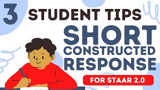 3 Tips to Help Students on STAAR SCR Questions [upl. by Gnad]