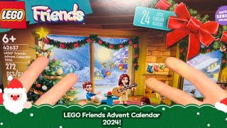 LEGO Friends Advent Calendar 2024 FULL Opening [upl. by Natlus524]