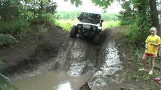 4 Jeeps Get Muddy at Troxels Trough amp More [upl. by Lessig]