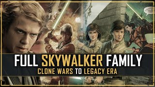 Every SKYWALKER in Star Wars  Family Tree  LEGENDS [upl. by Adnahcal]