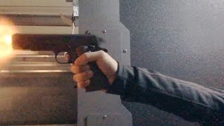 AutoOrdnance 1911PKZSE First Shots in Slow Motion [upl. by Eenej]