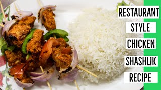 Chicken Shashlik with fried recipe  Chicken Shashlik With Gravy by PAKISTANI FOOD RECIPES [upl. by Terra763]