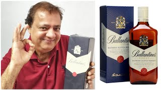 Ballantine blended scotch whisky review in hindi  Ballentines Finest Blended Scotch Whisky review [upl. by Honniball]