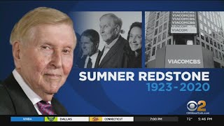 Media Mogul Sumner Redstone Dies At Age 97 [upl. by Aihsiyt]