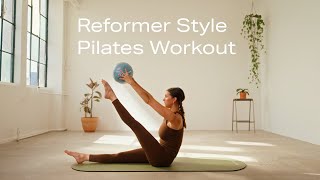 Reformer Style Pilates Workout for At Home  30 Minutes  Lottie Murphy Pilates [upl. by Earized]