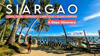 SIARGAO 🇵🇭 2024  Travel Guide  Expenses  North to South Land Tours  Island Hopping [upl. by Notyalc]