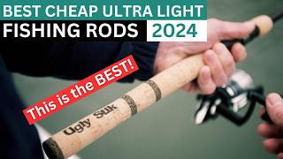 5 Best Cheap ULTRALIGHT Fishing Rods 2024 reviewed [upl. by Bonine]