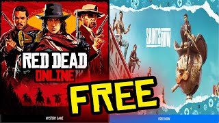 Saint row free on epic games store RDR2 online Next mystery game [upl. by Arnoldo783]