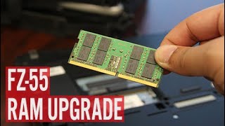 How To Upgrade Your Panasonic Toughbook FZ55 Memory RAM [upl. by Ahsinrats]