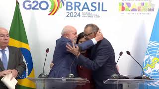 LIVE from G20 with Dr Tedros and President Lula InvestInWHO [upl. by Madai805]