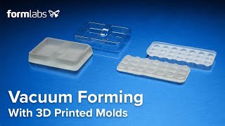 Vacuum Forming With 3D Printed Molds  Vacuum Forming Process Step By Step Tutorial [upl. by Obel48]