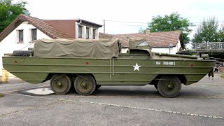 1943 GMC CCKW 353 DUKW  Meticulously Restored Amphibious WWII Vehicle [upl. by Ennairac]