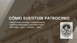 ¿Como sustituir patrocinio [upl. by Skrap]