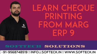 LEARN CHEQUE PRINTING FROM MARG ERP 9 [upl. by Lohman]