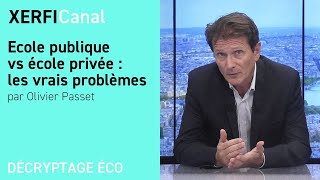 Ecole publique vs école privée  les vrais problèmes Olivier Passet [upl. by Leidgam]