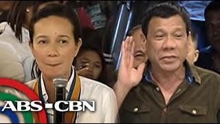 TV Patrol Poe Duterte pasok sa initial list ng Comelec para sa Halalan 2016 [upl. by Lleinad]