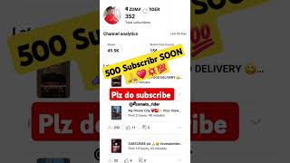 500 subscriber SOON 💯💥 ☆  PLZ SUBSCRIBE zomatopartner dailyvlog shorts [upl. by Menedez]