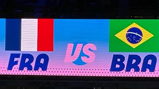 Paris Olympics 2024  July 27 2024 France vs Brazil [upl. by Rey]