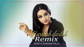 Noziya Karomatullo quotHar Shab Dar Labquot Hindi amp Tajik Remix 2024 [upl. by Afas]