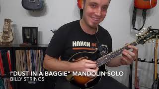 quotDust in a Baggiequot Mandolin BreakSolo Lesson with Tabs [upl. by Tongue524]