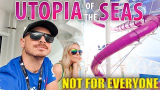 Utopia of the Seas CRUISE REVIEW Royal Caribbeans NEWEST Ship 2024  Cruise Vlog [upl. by Assenev643]