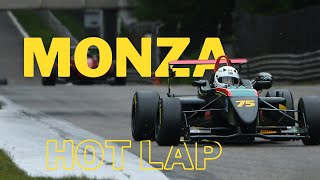 How to Drive at Monza Raceway with a Formula 3  Racing in Italy  Video Onboard [upl. by Eniala]