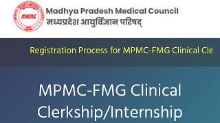 ✅ MP FMGE Internship Registration Process MPMC  Doubts resolved by Dr Shivam rajpoot amp team MTC [upl. by Scevor]