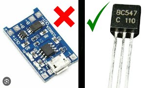 Charging Module Using Bc547Charging ModuleDIY PROJECTS [upl. by Melba814]