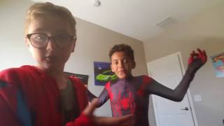 Miles Morales Ultimate SpiderMan herostime costume review [upl. by Paige]