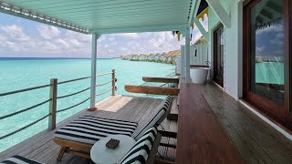 SAii Lagoon Maldives by Hilton Room Overwater Villa Roomtour Review Resort AllHotelReview [upl. by Wilie916]