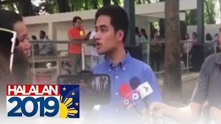 Pasig mayoral bet Vico Sotto refuses to vote due to defective VCM  Halalan 2019 [upl. by Amlez838]