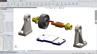 SolidWorks tutorial  Design and Assembly of Pulley in SolidWorks [upl. by Idnahs651]