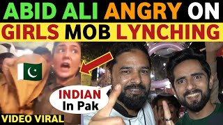 ABID ALI MODIS FAN ANGRY ON PAKISTANI GIRL VIRAL VIDEO SOHAIB IN PAKISTAN🇵🇰 REAL TV LATEST [upl. by Scoles]