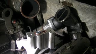 Ford 73 L Powerstroke UpPipe Replacement [upl. by Ees]