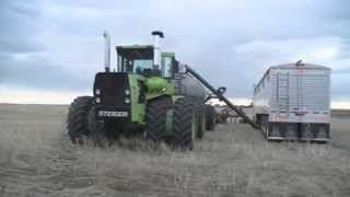 Straight Piped Steiger Panther ST325  Seeding 2014  Case IH Concord [upl. by Ttenyl387]