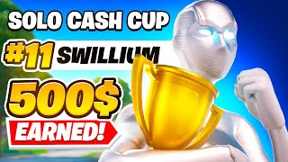 11TH PLACE EU SOLO CASH CUP 🏆 500 [upl. by Parrnell]