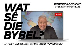 Wat het ons geleer uit die Covid 19 pandemie [upl. by Longo]