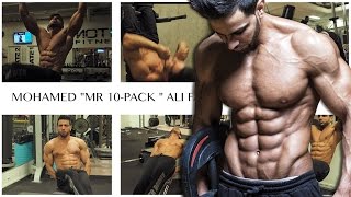 HE HAS 10 ABS  10Pack   Here is his 6 Favorite ab exercises [upl. by Anelaf]