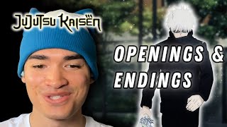 Why are these all BANGERS  Jujutsu Kaisen Season 1 Opening amp Ending Reaction [upl. by Eniretac]