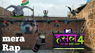 Huslte Pe Bhasad mtv hustle rap song  new rap commercial hip hop [upl. by Erdnaek]