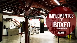 Implementos de boxeo en un GIMNASIO I [upl. by Gib946]