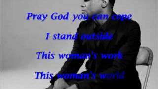 This Womans Work by Maxwell with lyrics [upl. by Ahsinyd]