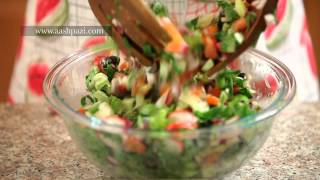 Fattoush Salad Healthy Salad recipe [upl. by Anieral898]