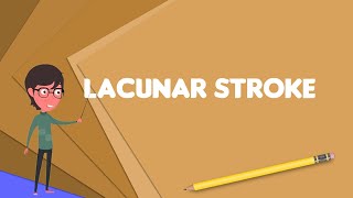 What is Lacunar stroke Explain Lacunar stroke Define Lacunar stroke Meaning of Lacunar stroke [upl. by Elegna997]