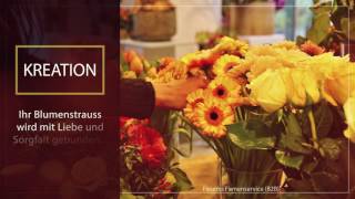 Blumenbestellung beim Fleurop Firmenservice [upl. by Yrtneg901]