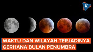 Gerhana Bulan Penumbra 2024 Terjadi Hari Ini Catat Waktunya [upl. by Waers703]